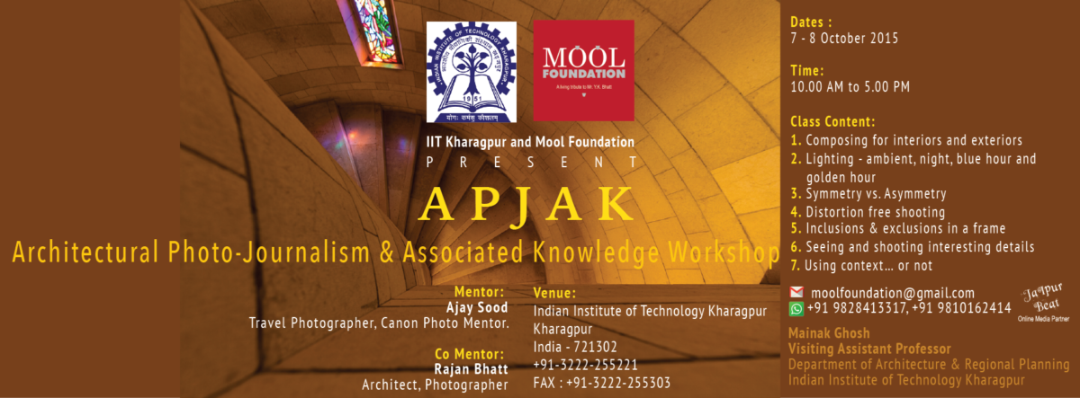 APJAK Photo-Journalism and Associated Knowledge Workshop