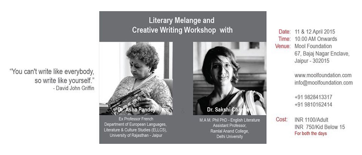 Literary Melange and Creative Writing Workshop